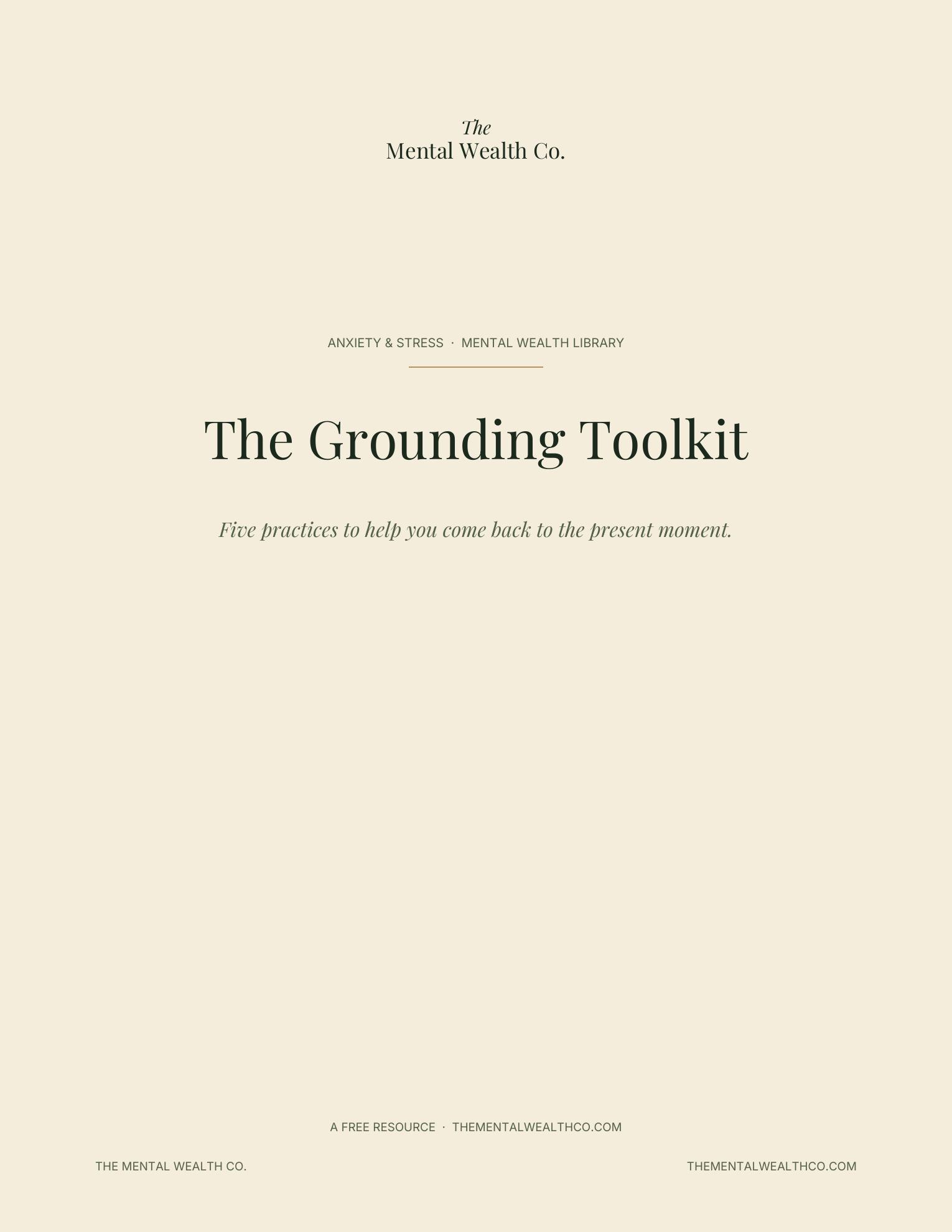 The Grounding Toolkit