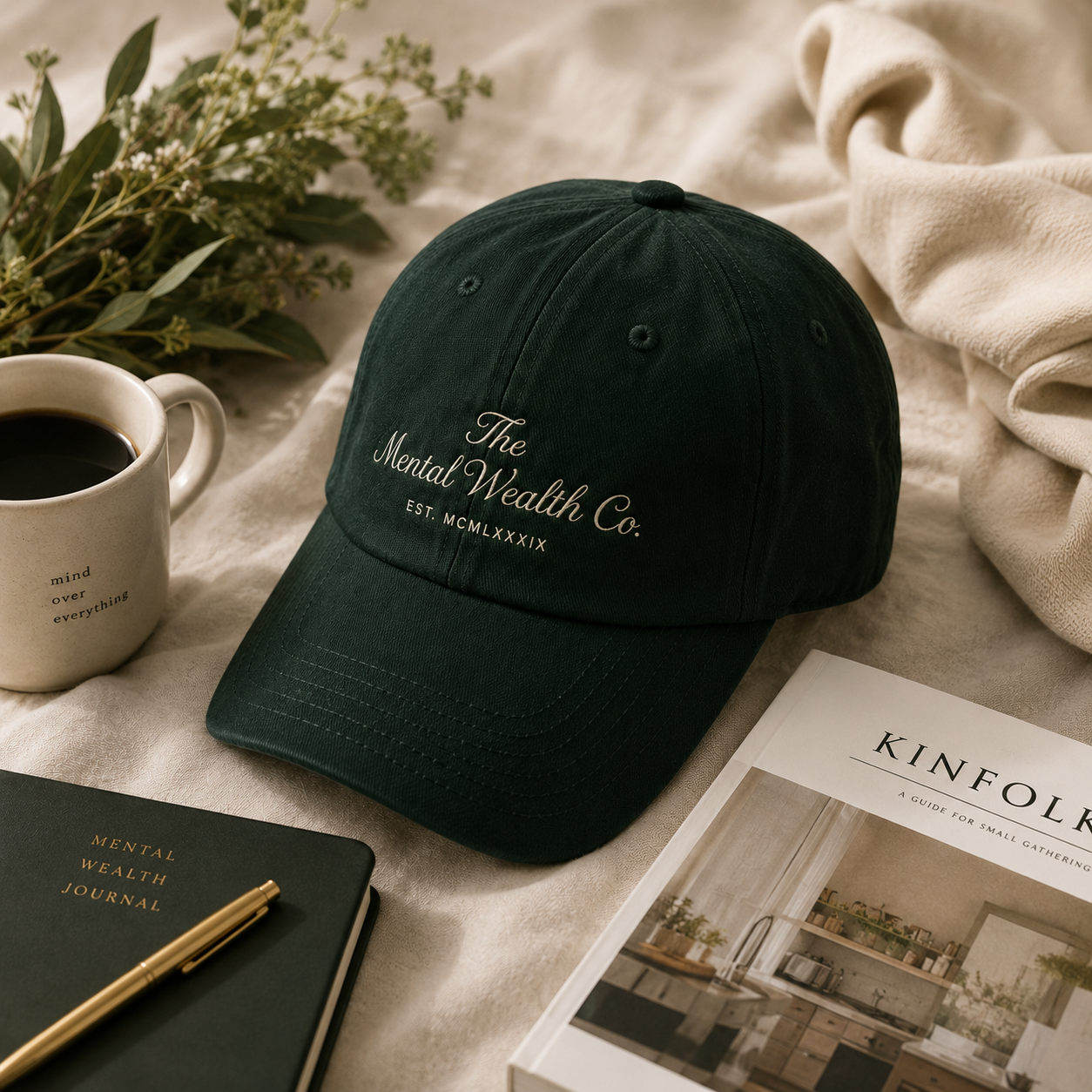 The Signature Hat — Forest Green
